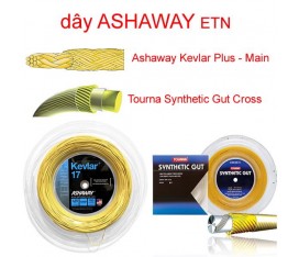 Ashaway 17 - Dây phối Ashsway + Tourna Synthetic 