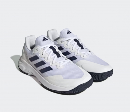 Giày Tennis Adidas GAMECOURT 2 (White / Black)