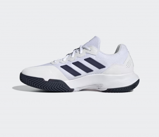 Giày Tennis Adidas GAMECOURT 2 (White / Black)