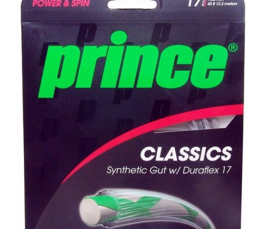 Prince SYNTHETIC GUT W/DURAFLEX - Prince xoắn 17
