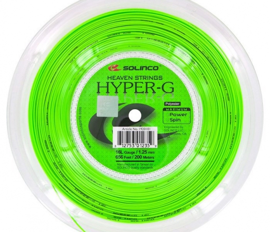 Solinco Hyper-G 17 - Dây căng 1 vợt nhiều xoáy 